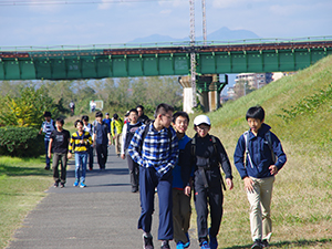 <center>多摩川40kmハイキング</center>