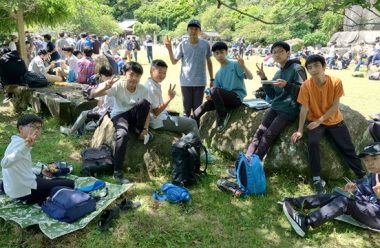 1年生 鋸山日本寺スタンプラリー