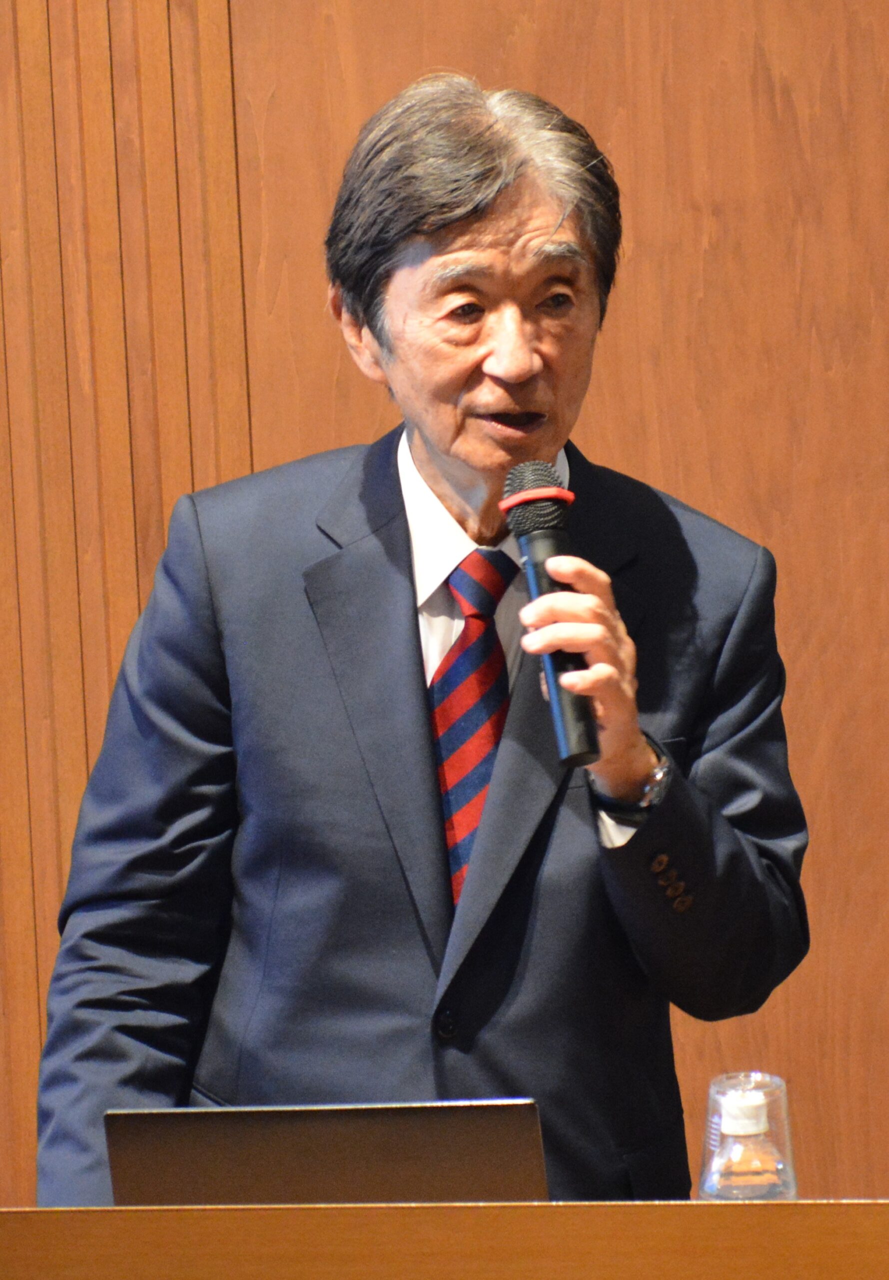 3年全体講話 安西 祐一郎 氏